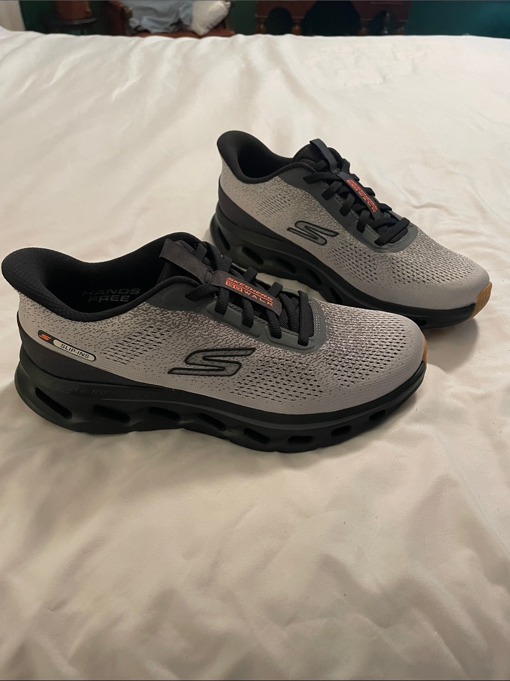 New! Skechers Men's go walk slip in sneakers